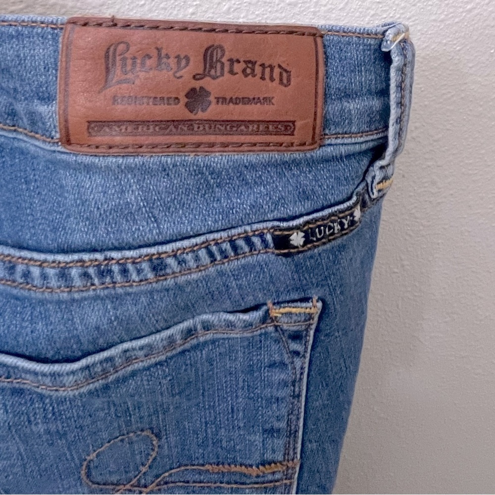 Lucky brand women straight jeans - Picture 6 of 7